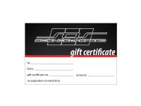 ScienceofSpeed Gift Certificate