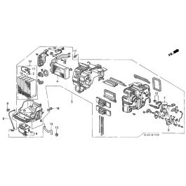 Honda Air Conditioning Heater Components - NSX, 1991-05