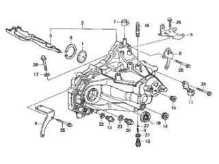Honda Complete 5-spd & 6-spd M/T Transmission Rebuild kit - NSX, 1991-05
