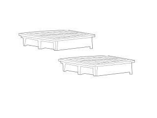 genuine engine air filter kit (set of 2) - NSX, 2017-22