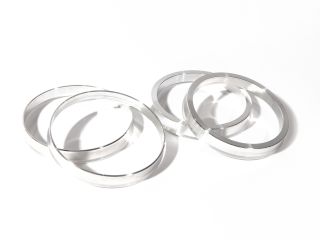 aluminum wheel centering ring set (2x70mm, 2x64mm) - NSX, 1991-05 & S2000, 2000-09