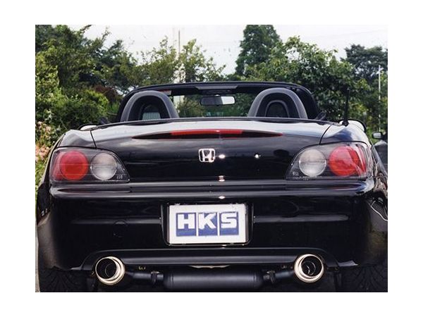 HKS Hi-Power Dual 60mm Exhaust - S2000, 2000-09
