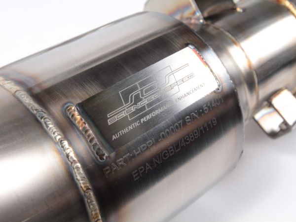 ScienceofSpeed Sport Downpipe Set - NSX, 2017-22 (including Type S)