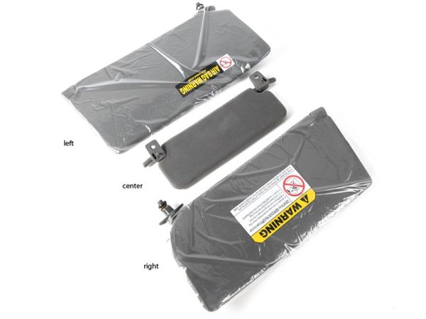 factory Honda sunvisors, coupe grey