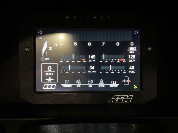 ScienceofSpeed Instrument Cluster Panel for AEM CD - NSX