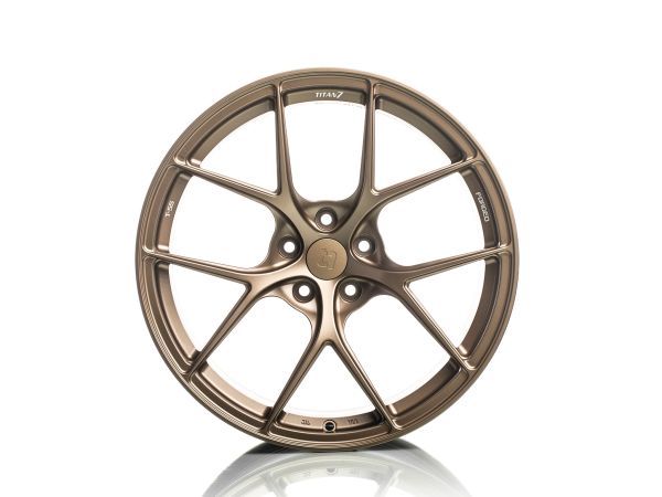 Satin Bronze, Titan 7 T-S5 Forged Wheels (set of 4) - NSX, 1991-05